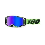 100% OCHELARI 100% ARMEGA GOGGLE URUMA HiPER BLUE LENS