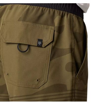 FOX ESSEX VOLLEY CAMO SHORT [OLV GRN]
