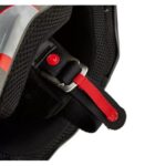 FOX YTH V1 ATLAS HELMET [GRY/RD]