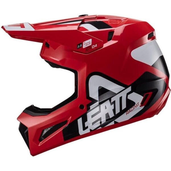HELMET MOTO 3.5 V24 RED JUNIOR