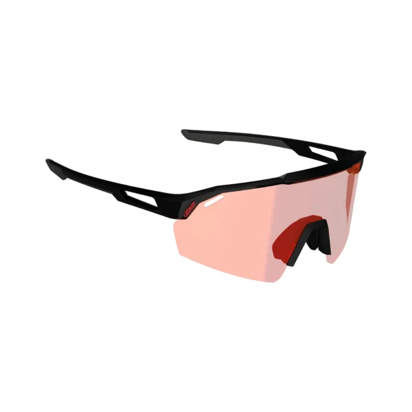Sunglasses SpeedViz Lite Satin Black Iriz Cryztal Red 13 VLT