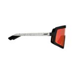 Sunglasses MadViz One Black/White Iriz Red 15 VLT
