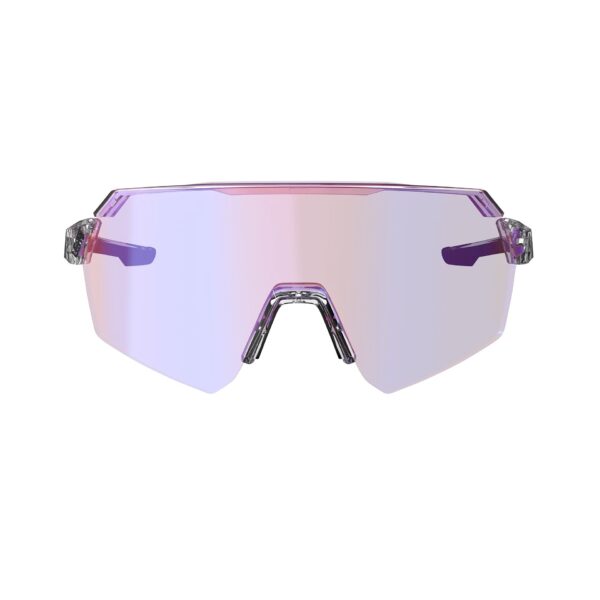 Sunglasses RideViz Lite #Small Clear Iriz Cryztal Fuchsia 22 VLT