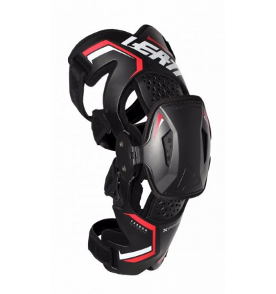 LEATT KNEE BRACE X-FRAME PRO CARBON BLACK/RED