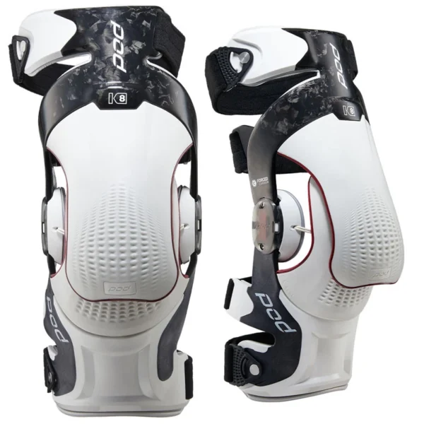 K8 3.0 Knee Brace Carbon - Carbon/White