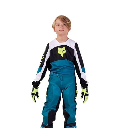 FOX YTH 180 NITRO JERSEY [M BLU]
