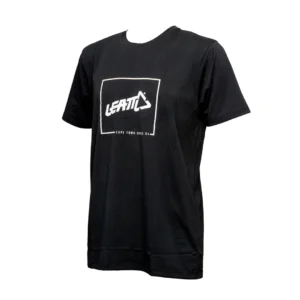 LEATT T-shirt Leatt blk/white promo