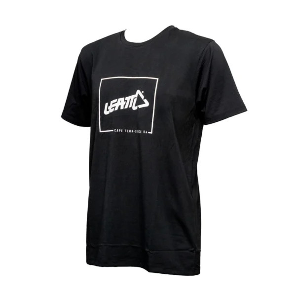 LEATT T-shirt Leatt blk/white promo