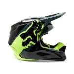 FOX MX V1 XPOZR HELMET DOT/ECE [BLK/GRY]