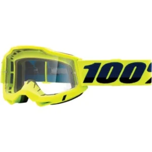 100% ACCURI 2 OTG Goggle Fluo/Yellow - Clear Lens