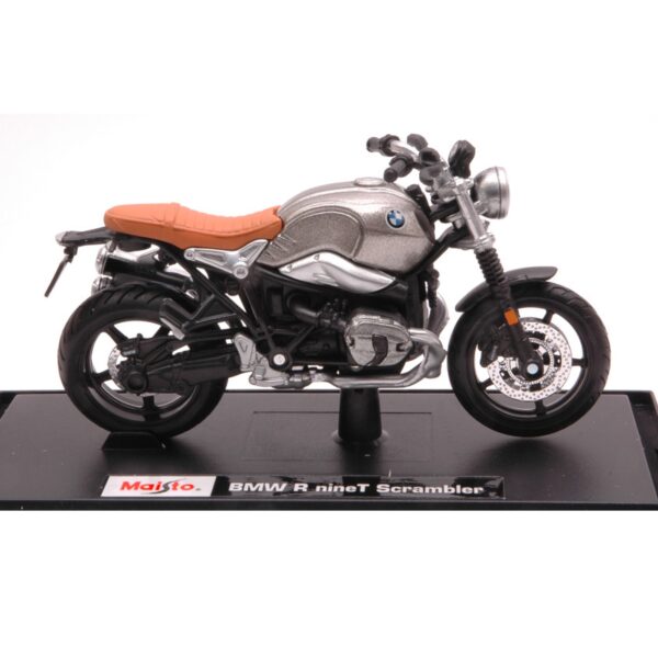MAISTO [1:18] - BMW R NINE T SCRAMBLER SILVER