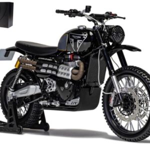 CORGI [1:12] - TRIUMPH SCRAMBLER 1200 MATERA JAMES BOND 'NO TIME TO DIE'