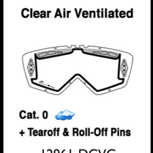 ARIETE - Viziera ochelari offroad, dubla, ventilata [ultimele bucati]