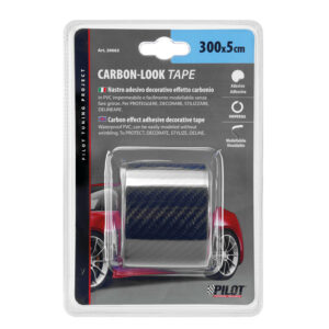 LAMPA - Banda adeziva imitatie Carbon, 300 x 5cm