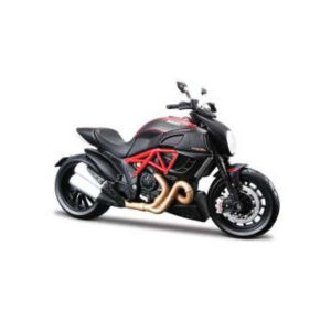 MAISTO [1:12] - Ducati 2011 Diavel Carbon, Red With Carbon Look