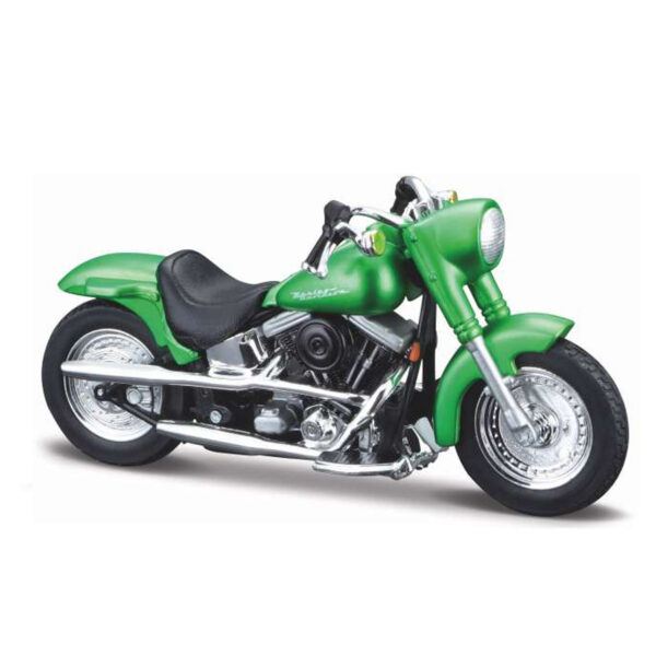 MAISTO [1:18] - Harley Davidson FLSTF Street Stalker, Green