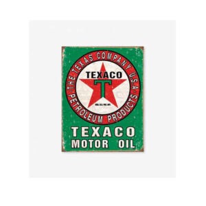 Tac Signs - Placuta metalica [32x41cm] Texaco Oil Weathered