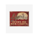 Tac Signs - Placuta metalica [32x41cm] [L]egends Life Needs