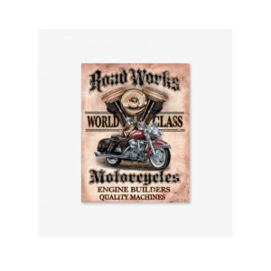 Tac Signs - Placuta metalica [32x41cm] Road Works