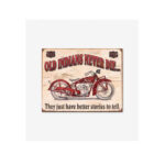 Tac Signs - Placuta metalica [32x41cm] Indian Better Stories