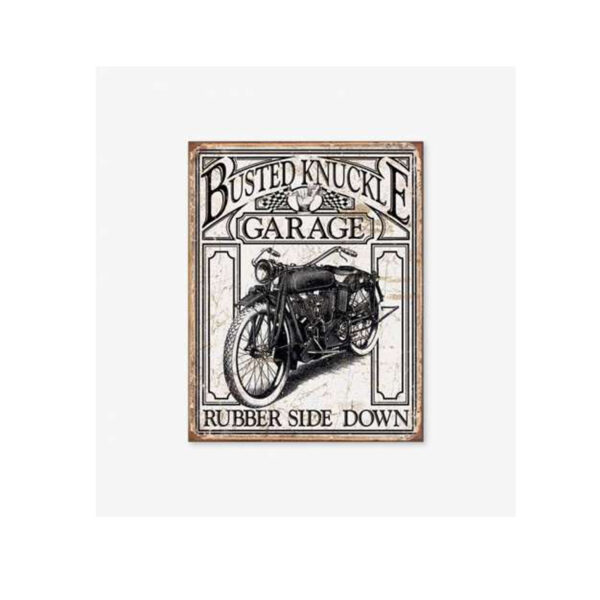 Tac Signs - Placuta metalica [32x41cm] Busted Knuckle Vintage Garage