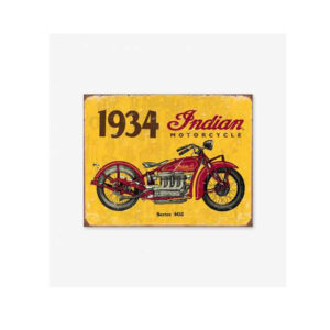 Tac Signs - Placuta metalica [32x41cm] Indian 1934