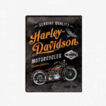 Tac Signs - Placuta metalica 3D [30x40cm] Harley Timeless Tradition
