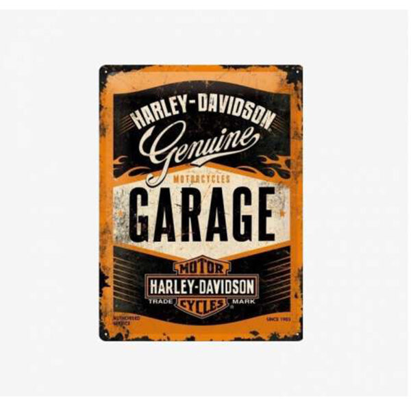 Tac Signs - Placuta metalica 3D [30x40cm] Garage