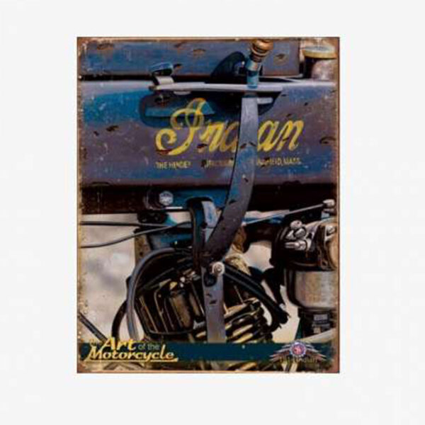 Tac Signs - Placuta metalica [32x41cm] Indian 1914 The Hendee