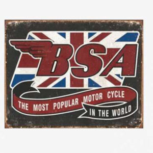 Tac Signs - Placuta metalica [32x41cm] Bsa Union Jack