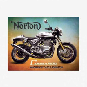 Tac Signs - Placuta metalica [30x40cm] Norton CoMMando