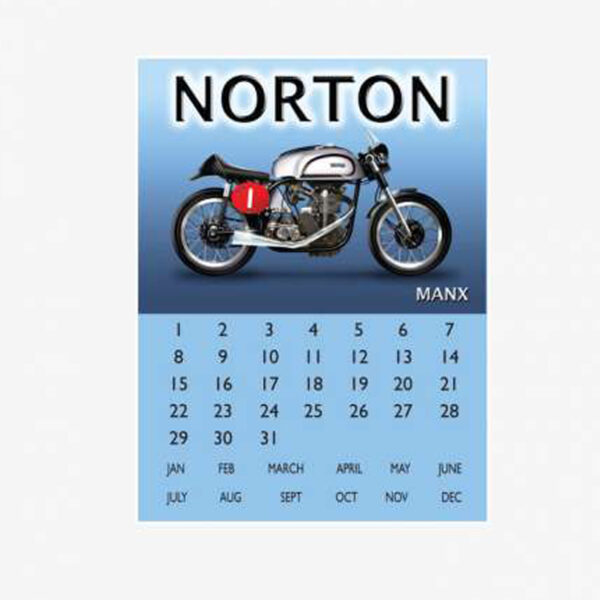 Tac Signs - Placuta metalica [30x40cm] Norton Calender
