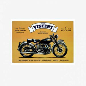 Tac Signs - Placuta metalica [31x42cm] Vincent Black Shadow