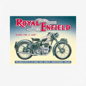 Tac Signs - Placuta metalica [31x42cm] Royal Enfield 500 Twin