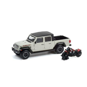 GreenLight [1:64] - Jeep Gladiator Rubicon with Indian Scout 2020