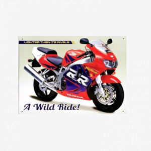 Tac Signs - Placuta metalica [30x41cm] CBR 900 R Fire Blade
