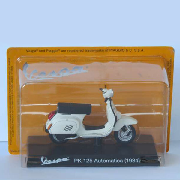 Magazine Models [1:18] - Vespa 1984 PK 125 Automatica, White