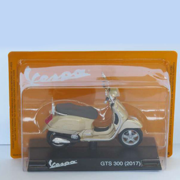 Magazine Models [1:18] - Vespa 2017 GTS 300, Gold