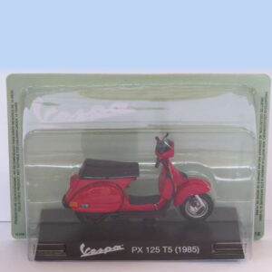 Magazine Models [1:18] - Vespa 1985 PX 125 T5, Red