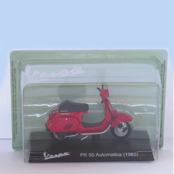Magazine Models [1:18] - Vespa 1985 PK 50 Automatica, Red
