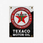 Tac Signs - Placuta metalica [32x41cm] Texaco Motor Oil