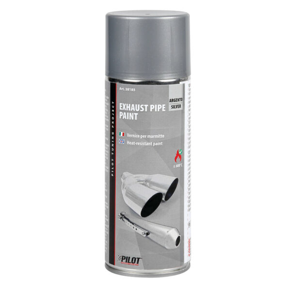 LAMPA - PILOT, spray vopsea pentru evacuari, 400 ml - argintiu [rezistent pana la 600 grade]