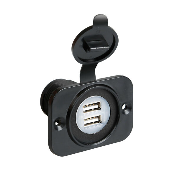 LAMPA - DOUBLE USB PORT W/PROTECTIVE CAP