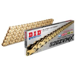 DID - Lant 520ZVM-X cu 124 zale - [Gold] X-Ring