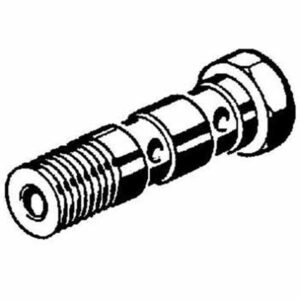 HOLENDER DUBLU M10X1, 25 ALU ANTRACIT