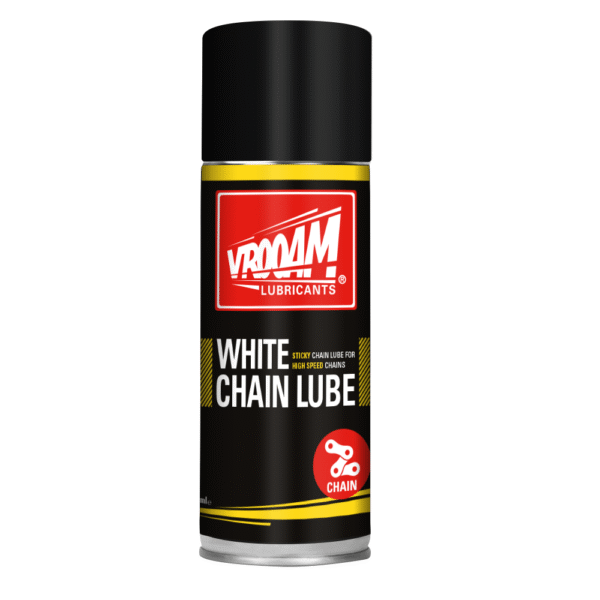 VROOAM - Spray lant ROAD [White] - 400ml [CHAIN LUBE]