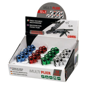 LAMPA - Briceag cu cleste multifunctional, 13, in 1, 16 bucati, 4 culori