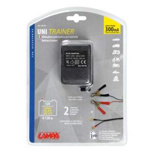 LAMPA - Uni Trainer, incarcator baterii 12Vsi mentenanta, 300 mA, 4-120Ah [gel sau AGM]