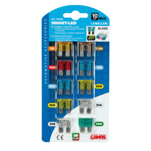 LAMPA - Smart-Led, sigurante asortate 12/32V, cu martor LED, 10 buc.