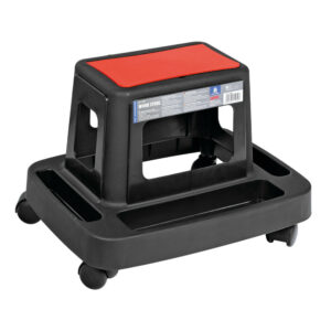 LAMPA - Scaun mobil [plastic] cu roti si spatii pentru scule, max. 120kg